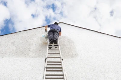 Peinture extérieure à Senneçay — façades et ravalement